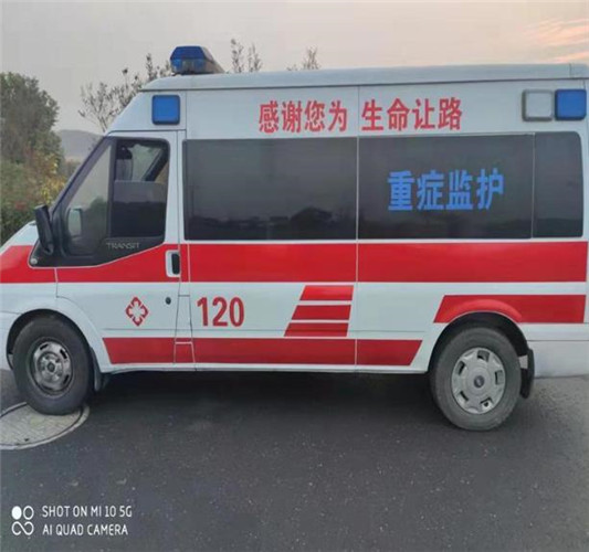 寒亭救护车出租服务案例3
